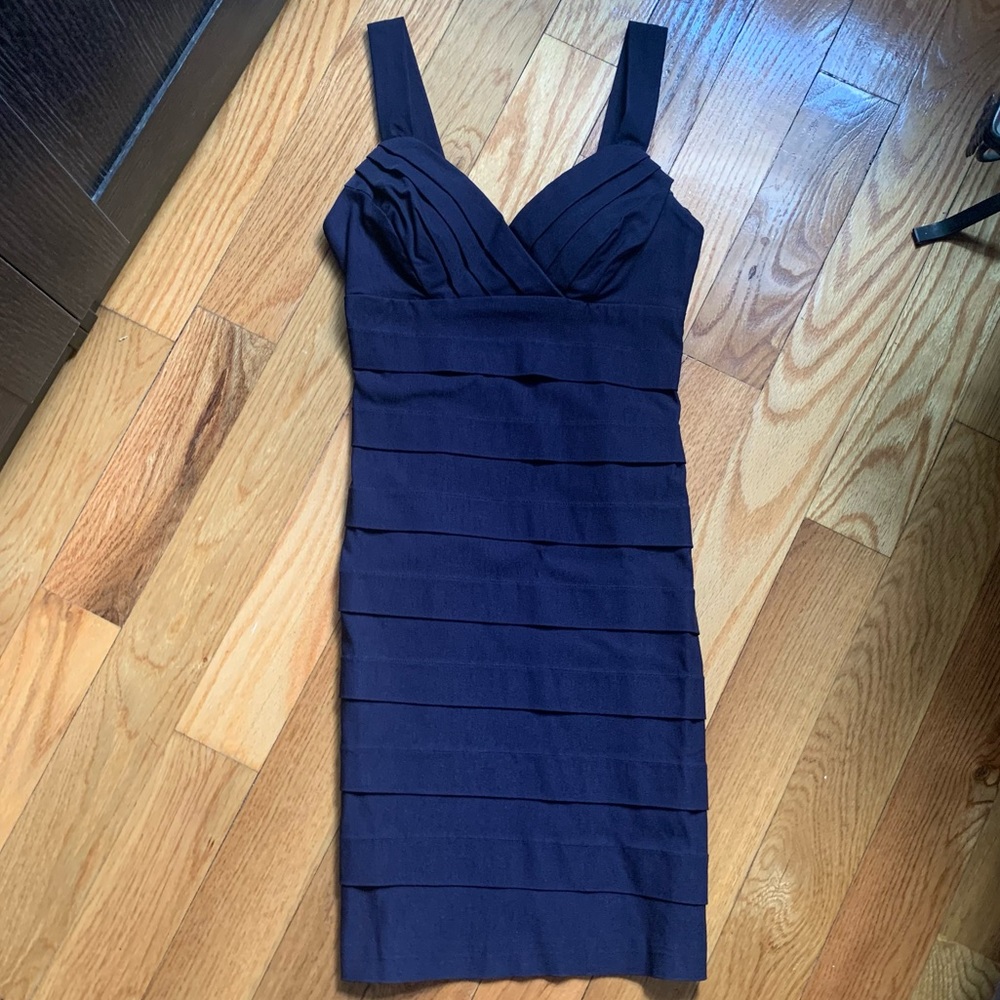 Navy Bandage Dress